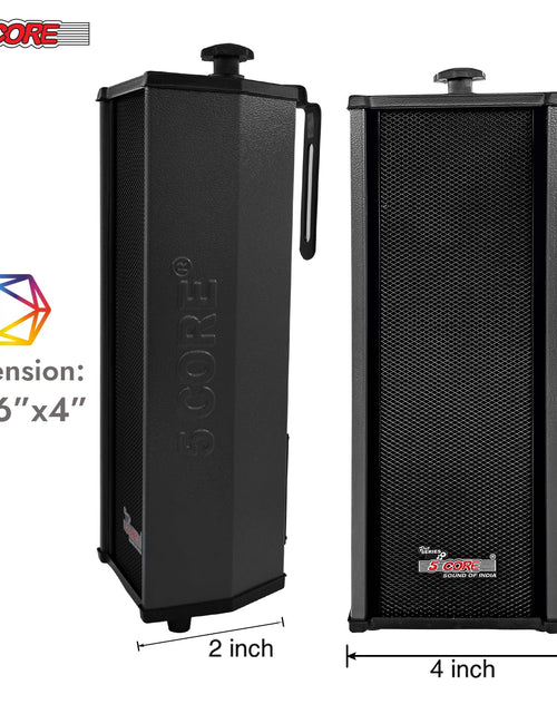 Load image into Gallery viewer, 5Core Outdoor Speakers Stereo in Wall 100W Peak Passive Home Audio System
