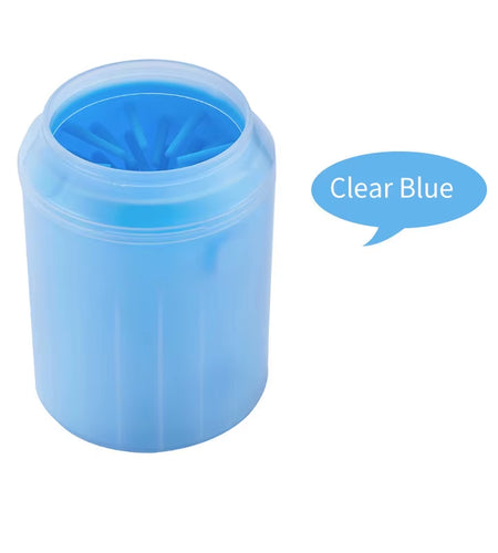 Dog Paw Cleaner Cup Soft Silicone Combs Portable Outdoor Pet Foot Washer Paw Clean Brush Quickly Wash Foot Cleaning Bucket