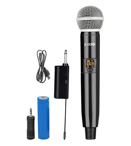 5Core Wireless Microphones VHF Microfonos Inalambricos Professional Handheld Cordless Mic