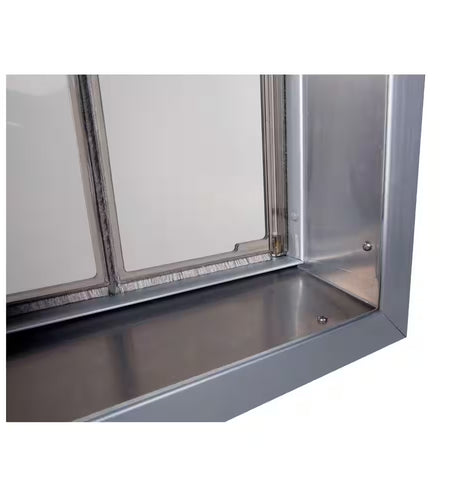 12.75 In. X 20 In. Large Bronze Wall Mount Electronic Dog Door