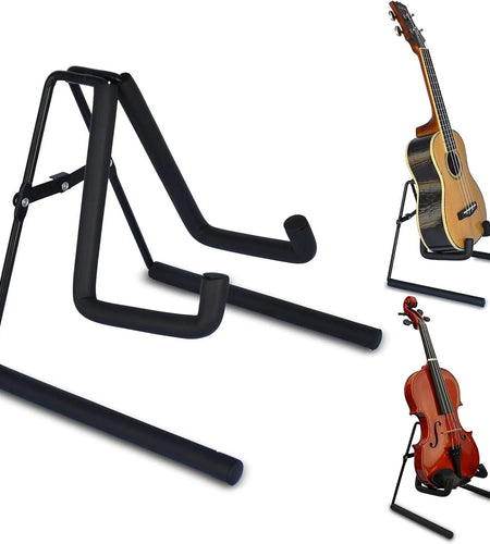 5Core Ukulele Stand Floor Violin Mandolin Banjo Mandolin Uke Foldable Mini Guitar Stands