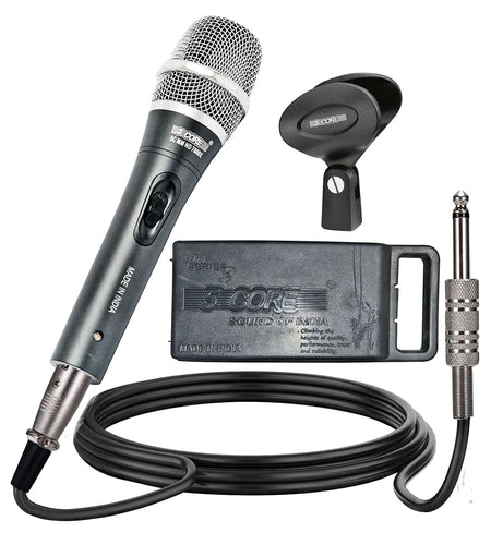 5Core XLR Microphone Dynamic Mic Karaoke Singing Studio Microfono Handheld Mics