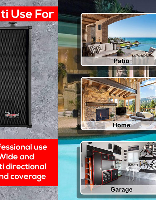 Load image into Gallery viewer, 5Core Outdoor Speakers Stereo in Wall 100W Peak Passive Home Audio System
