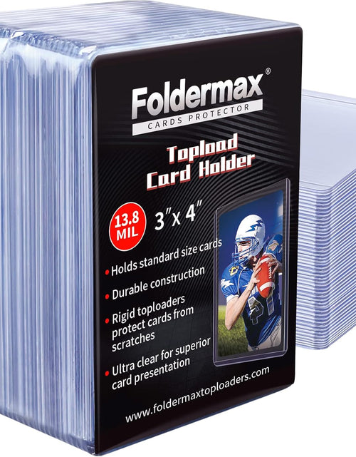 Load image into Gallery viewer, Top Loader Sleeves Baseball Card Sleeves Trading Card Sleeve Baseball Card Protectors Toploader Card Protectors (30 Count)
