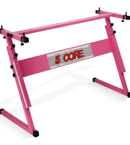 5 Core Keyboard Stand Z Style Height Adjustable Sturdy Piano Riser Lift Holder Stands