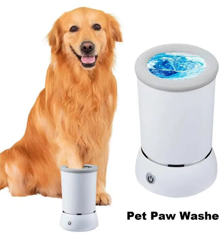 Automatic Dog Paw Washer USB Rechargeable Pet Paw Cleaner Remove Dust Dirt Hair Comfortable Dog Paw Washer